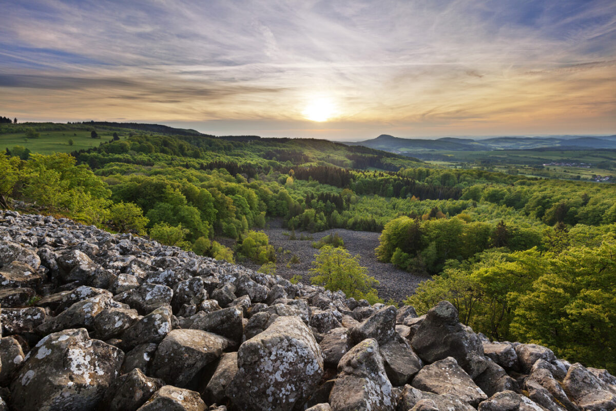 Die Mittelgebirge - Heinz Wohner